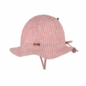 Pălărie ajustabilă din in - Mauve, Pure Pure