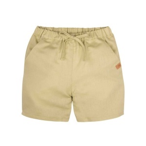 Pantaloni scurți din in si bumbac Pure Pure - Sage