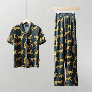Pijama damă din bambus Zipster - Cheetah