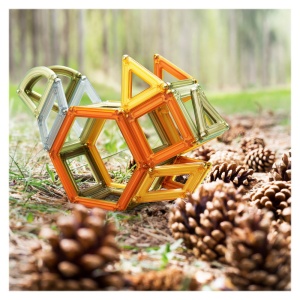 PowerClix Natural Frames, 74 piese, Guidecraft - Img 5
