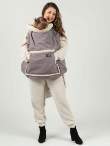 Protectie de iarna Isara + Gluga - Frosted Almond Taupe