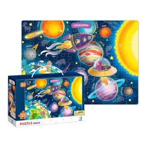 Puzzle Spatiul Cosmic, 100 piese, Dodo Toys