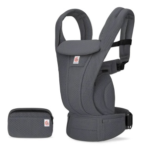 Resigilat: Ergobaby Omni Deluxe Mesh Graphite Grey, Marsupiu ergonomic