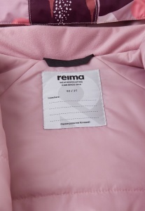 Salopetă de iarnă ReimaTec - Puhuri Grey Pink interior