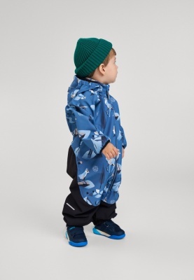 Salopetă impermeabila softshell Reima Mjosa, Blue Ocean