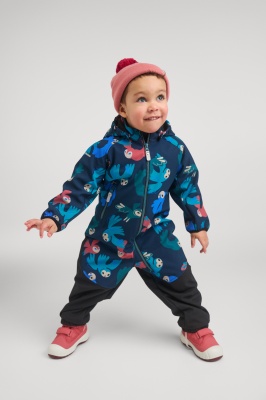 Salopetă impermeabila softshell Reima Mjosa, Navy