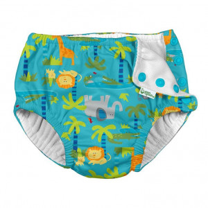 Scutec de inot refolosibil Iplay UPF 50+ - Aqua Jungle