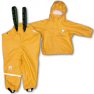 Set/Costum de ploaie Celavi - Mineral Yellow