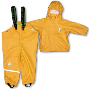 Set/Costum de ploaie Celavi - Mineral Yellow