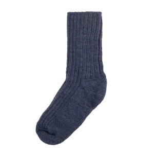 Șosete din lână merinos Joha - Denim Melange