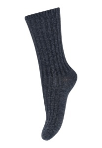 Șosete groase din lână merinos (copii și adulti) Mp Denmark - Quinn Dark Denim