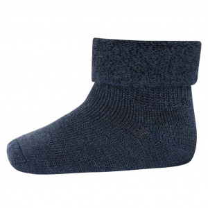 Șosete groase din lână merinos terry Mp Denmark - Dark Denim