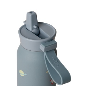 Sticlă de apă termoizolantă inox, 350ml, Citron - Spaceship - Img 3