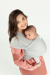 Wrap elastic Isara - Silver Grey