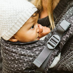Marsupiu Ergonomic, portbebe, Boba X , Onyx Tile