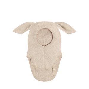 Cagulă din bumbac rib Huttelihut, Bunny Camel Melange