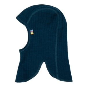 Cagulă dublată lână merinos Joha - Dark Turquoise