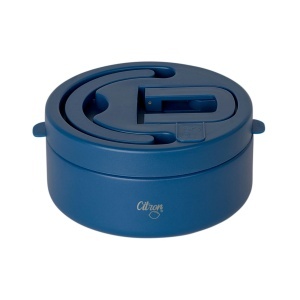 Caserolă termoizolantă cu 2 compartimente,400ml, Citron - Blue