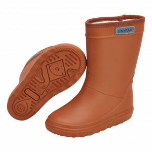 Cizme Thermo captusite cu lână En Fant, Leather Brown