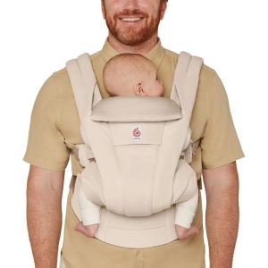 Ergobaby Omni Deluxe Cotton Natural Beige, Marsupiu ergonomic