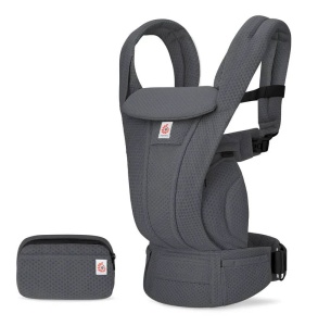 Ergobaby Omni Deluxe Mesh Graphite Grey, Marsupiu ergonomic