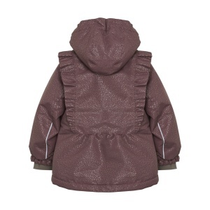 Geaca de iarnă impermeabila En Fant - Rose Taupe spate