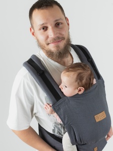 Isara Quick Full Buckle V2, Graphite Linen (100% in)