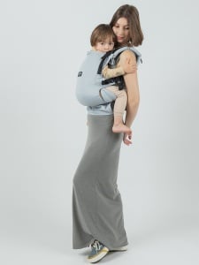 Isara The One, Pearl Grey, Marsupiu Ergonomic