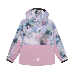 Jachetă de schi Color Kids - Mauve Mist