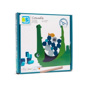 Joc de echilibru si indemanare Crocodil, BS Toys