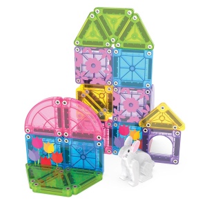 MAGNA-TILES microMAGS  Spring Garden, Travel set, 24 piese
