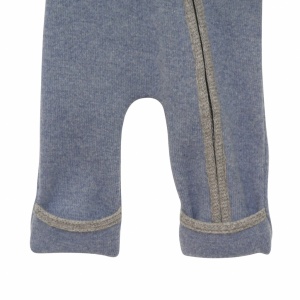 Overall din lână fiartă cu mănuși și botoșei, Stapf - Smoke Blue