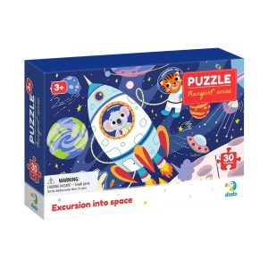 Puzzle educativ, Calatorie prin spatiu, 30 piese - Dodo Toys