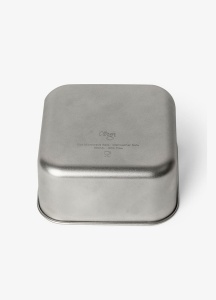 Set 3 caserole otel inoxidabil cu capac – Space