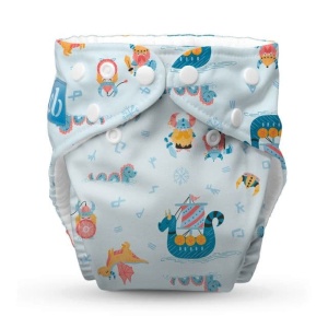 Set 5 scutece textile Charlie Banana - inserturi noi cu fleece , Marvelous Adventures - Img 6