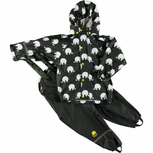 Set/Costum de ploaie Celavi - Elephant/Dark Navy