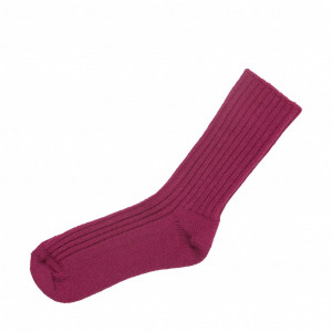 Șosete din lână merinos Joha - Basic Pink