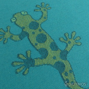 Wrap tesut, portbebe , Didymos - Geckos Emerald size 4 (3,7 m)
