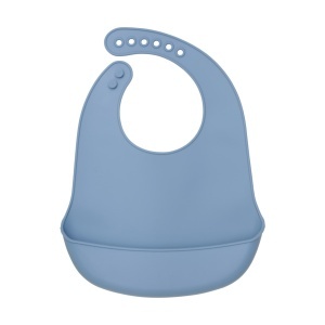 Baveta din silicon Celavi (set 2 bucati) , Blue Heaven