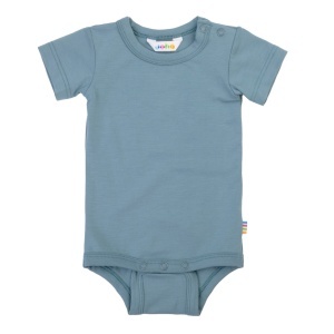 Body din bambus cu maneca scurta Joha - Basic Blue