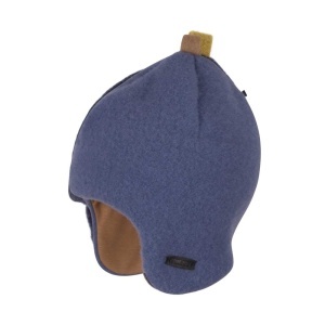 Căciulă lână merinos fleece Pure Pure - Smoke Blue