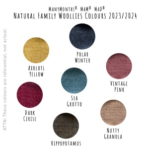 Căciulă lână merinos ManyMonths Unique Fantasy - Nutty Granola, 3-12/18 luni - Img 4