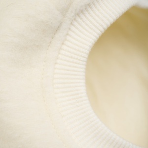 Cagulă dublată lână merinos fiartă Huttelihut - Tofu
