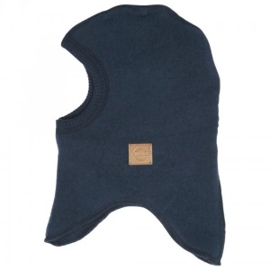 Cagula lână merinos fleece Mikk-line - Blue Night, marimea 74/80
