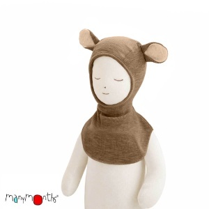 Cagulă ManyMonths Teddy lână merinos - Callisto Moon
