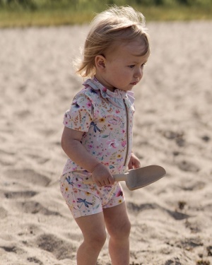 Costum de baie, protectie UV 50+ Mikk-line, Butterfly