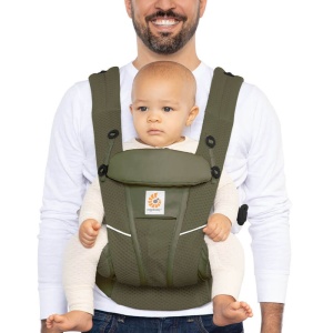 Ergobaby Omni Breeze - Olive Green, Marsupiu ergonomic