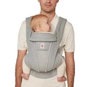 Ergobaby Omni Deluxe Mesh Pearl Grey, Marsupiu ergonomic