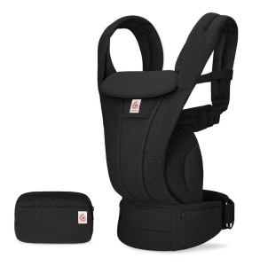 Ergobaby Omni Deluxe Mesh Soft Onyx Black, Marsupiu ergonomic