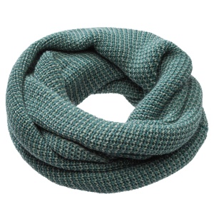 Fular circular adulți lână merinos Disana - Eukalyptus/Jade